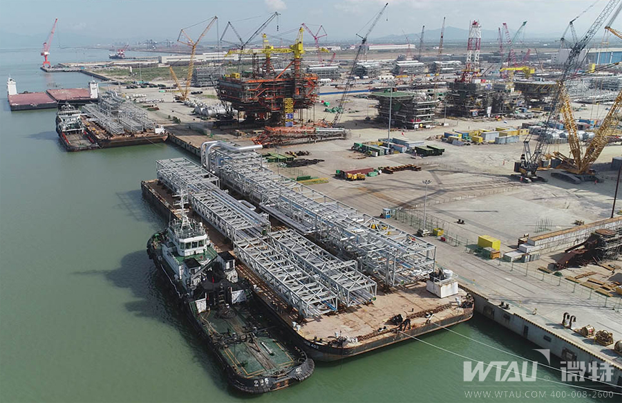 中海福陸利勃海爾履帶吊監控系統項目順利驗收